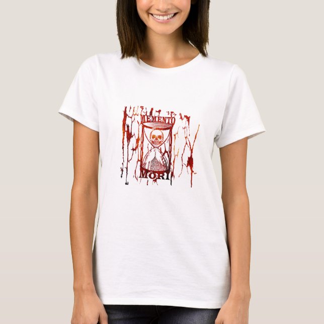 Camiseta Calavera de Memento Mori (Anverso)