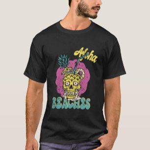 Camiseta Calavera de Piña Hawaití Aloha Bebe Hawai Summ