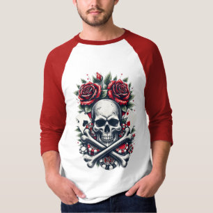 Camiseta Calavera de Poker