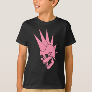 Camiseta Calavera de Punk de personalizable versión 2