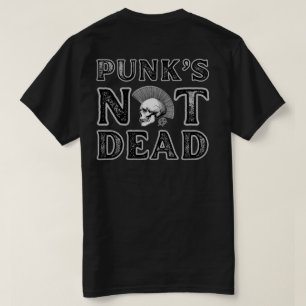 Camiseta Calavera de Punk no está Muerto
