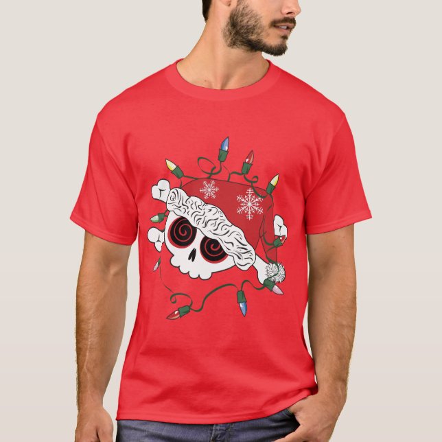 Camiseta Calavera de Santa (Anverso)
