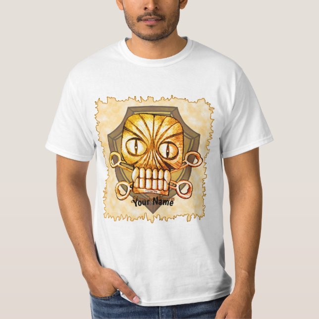 Camiseta Calavera de serpiente  (Anverso)