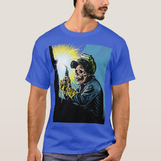 Camiseta Calavera de soldadura
