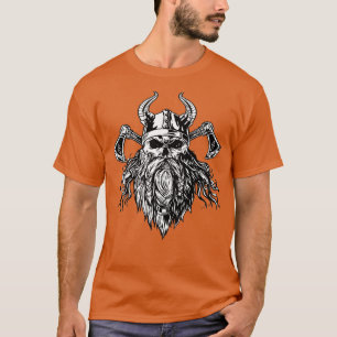 Camiseta Calavera de Viking Pirate Classic TShirt