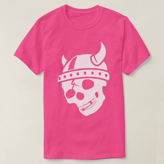 Camiseta Calavera de vikingos 2 (Diseño del anverso)