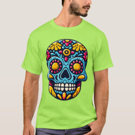 Camiseta Calavera del Día de los Muertos 10