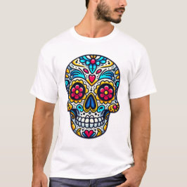 Camiseta Calavera del Día de los Muertos 9