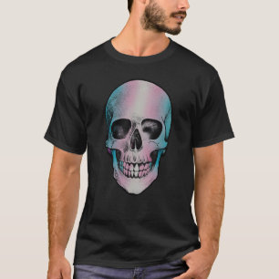 Camiseta Calavera del Orgullo Gay Lgbtq Drill Trans Orgullo