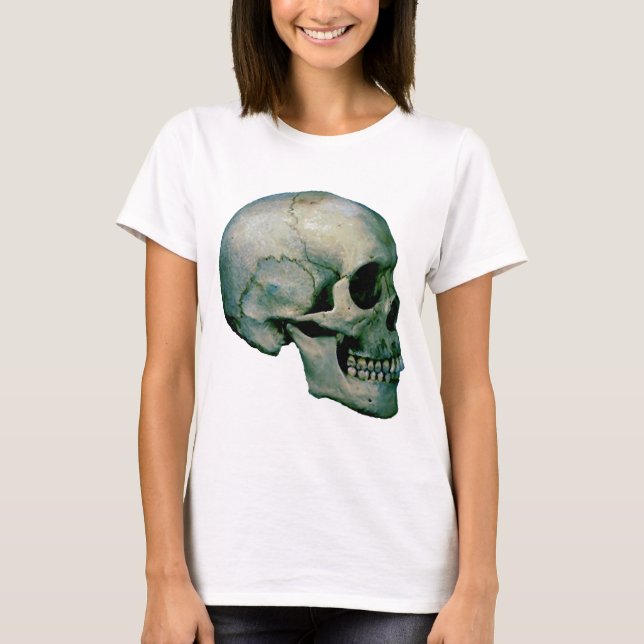 Camiseta Calavera del perfil (Anverso)