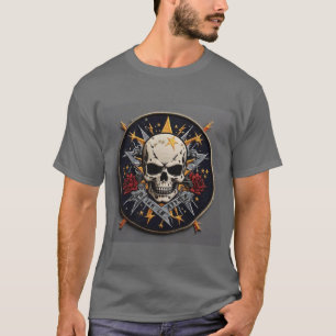 Camiseta Calavera delgada: Brigada Bolt