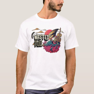 Camiseta Calavera Desperdiciada: Huesos, Ratas y Co.