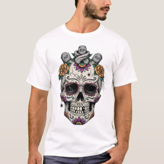 Camiseta Calavera dia de los muertes. Día de los Muertos en