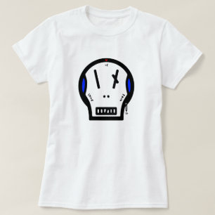 Camiseta Calavera dice: "el amor es dolor"