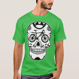 Camiseta Calavera en bicicleta