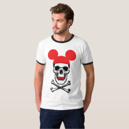 Camiseta Calavera en Gorra Personalizado Ratón-Oído con Hue
