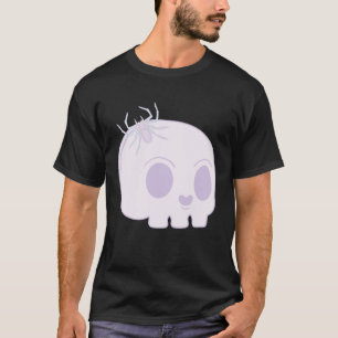 Camiseta Calavera Esoteric Pastel Gótico Spider Lilac Occul