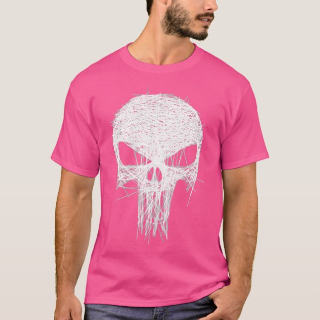 Camiseta Calavera estilizada (Anverso)