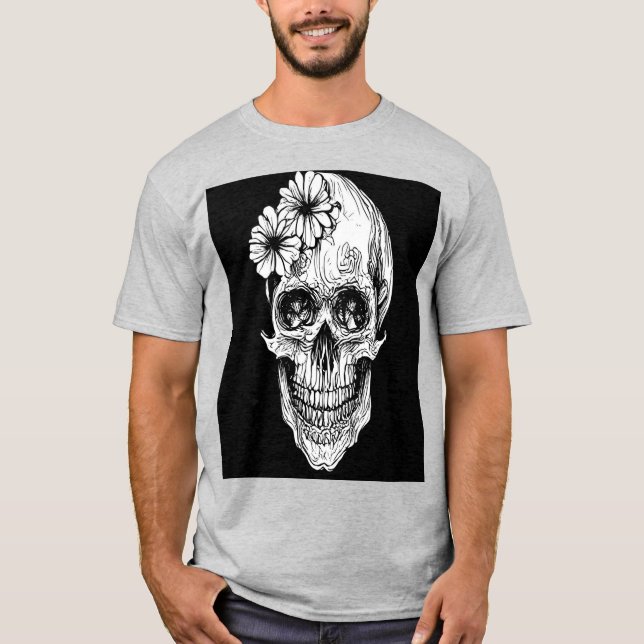 Camiseta Calavera fantasma (Anverso)