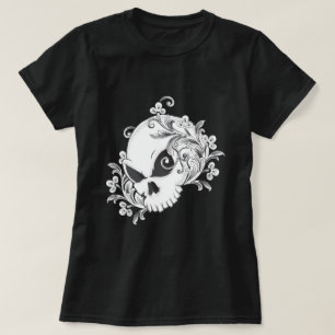 Camiseta Calavera Floral