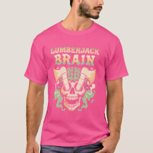 Camiseta Calavera Forester - Logger Timberjack Lumberjack B