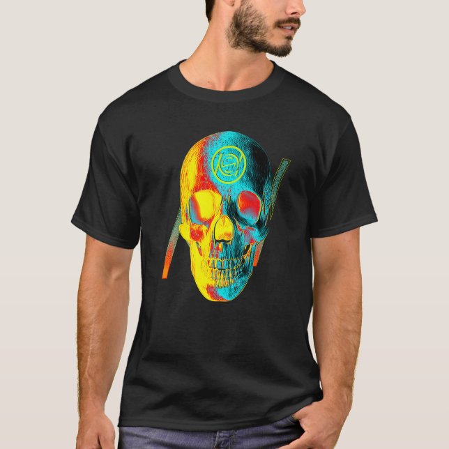 Camiseta Calavera Fría Caliente (Anverso)