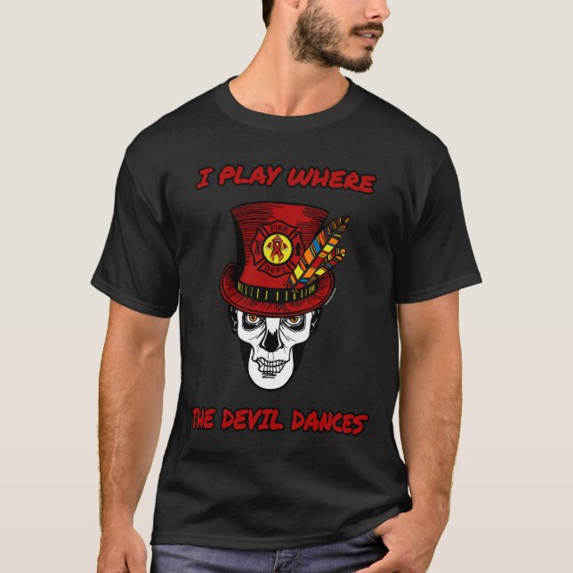 Camiseta Calavera/Gorra...Bombero (Anverso)