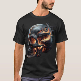 Camiseta Calavera grabada de Inferno