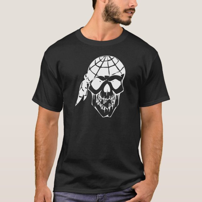 Camiseta Calavera humana (Anverso)