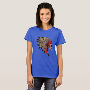 Camiseta Calavera india