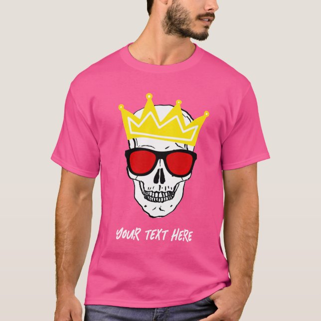 CAMISETA CALAVERA KING (Anverso)