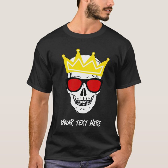 CAMISETA CALAVERA KING (Anverso)