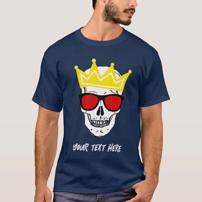 CAMISETA CALAVERA KING (Anverso)