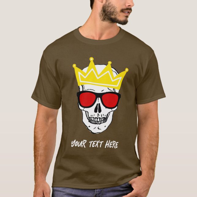 CAMISETA CALAVERA KING (Anverso)