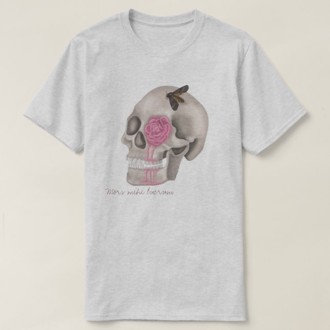 Camiseta Calavera - Lucrudo mihi (Diseño del anverso)