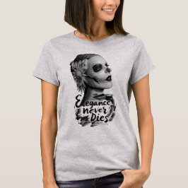Camiseta Calavera monocroma