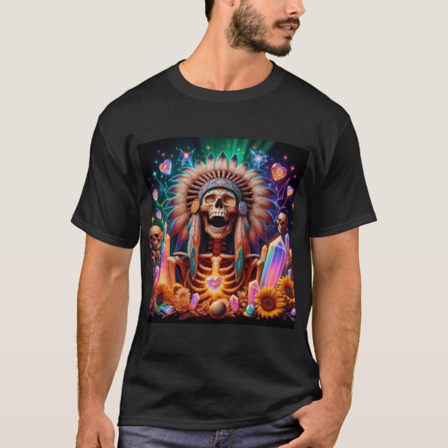 Camiseta Calavera nativa (Anverso)