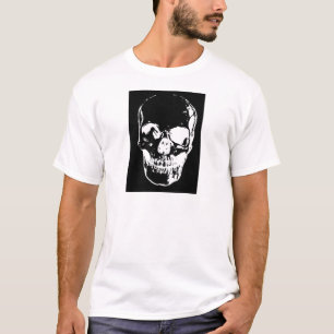 Camiseta Calavera negra - Imagen negativa