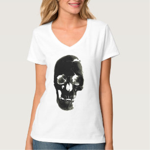 Camiseta Calavera negra - Imagen negativa