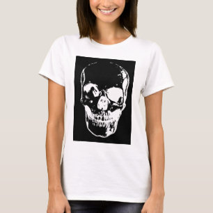 Camiseta Calavera negra - Imagen negativa