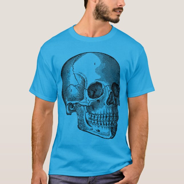 Camiseta Calavera - Negro (Anverso)