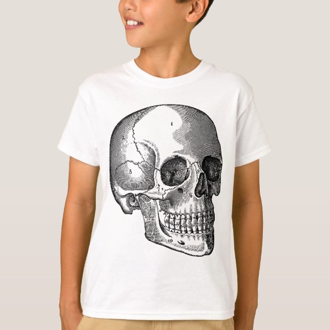 Camiseta Calavera - Negro (Anverso)