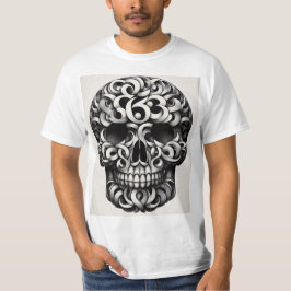 Camiseta Calavera Numérica 63