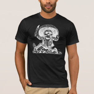 Camiseta Calavera Oaxaqueña (imagen de centro) por José