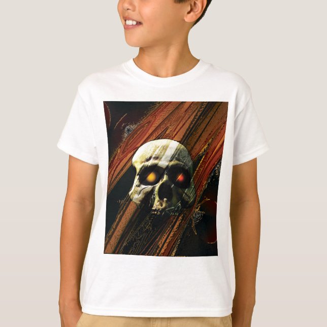 Camiseta Calavera oscura (Anverso)