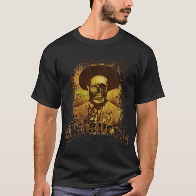 Camiseta Calavera - Pancho Muerte (Anverso)