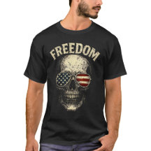 Calavera Patriótica de la Libertad EE. UU.