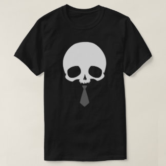 Camiseta Calavera personalizable con corbata