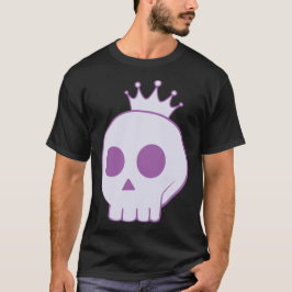 Camiseta Calavera personalizado con diseño de corona