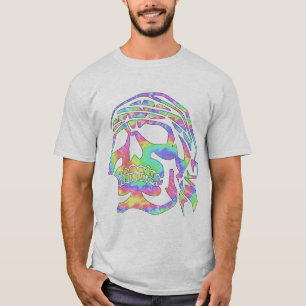 Camiseta Calavera Pirata Psicodélica
